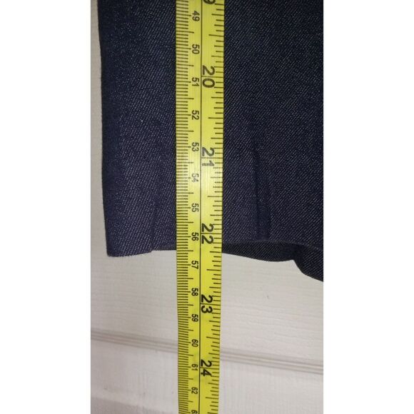 Lane Bryant dark wash long short pants size 20 - Picture 6 of 7